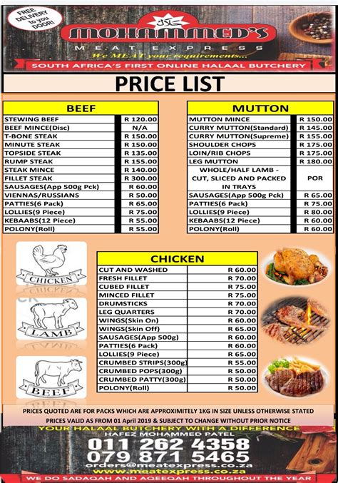 meat packing near me prices